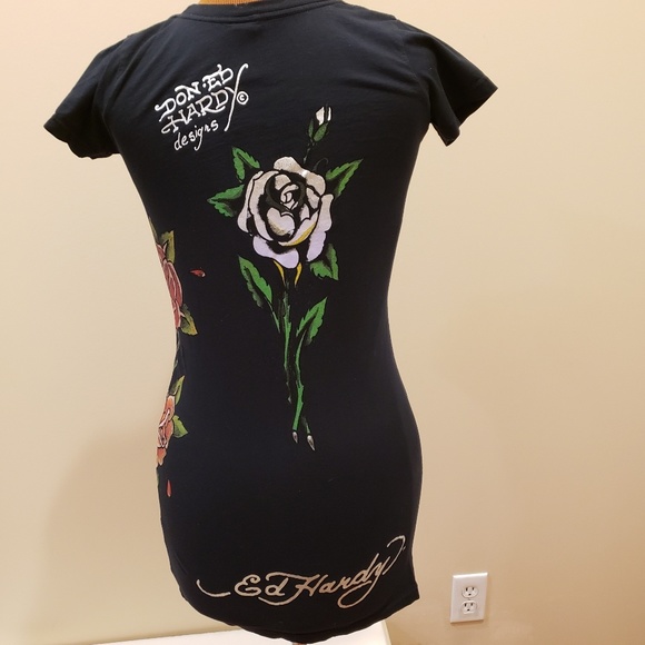 🚨ED HARDY Love Kills Slowly Tee Shirt - Picture 3 of 7